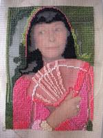 Brigitte Fontaine - 22*32 cm-2011 - impression sur canevas